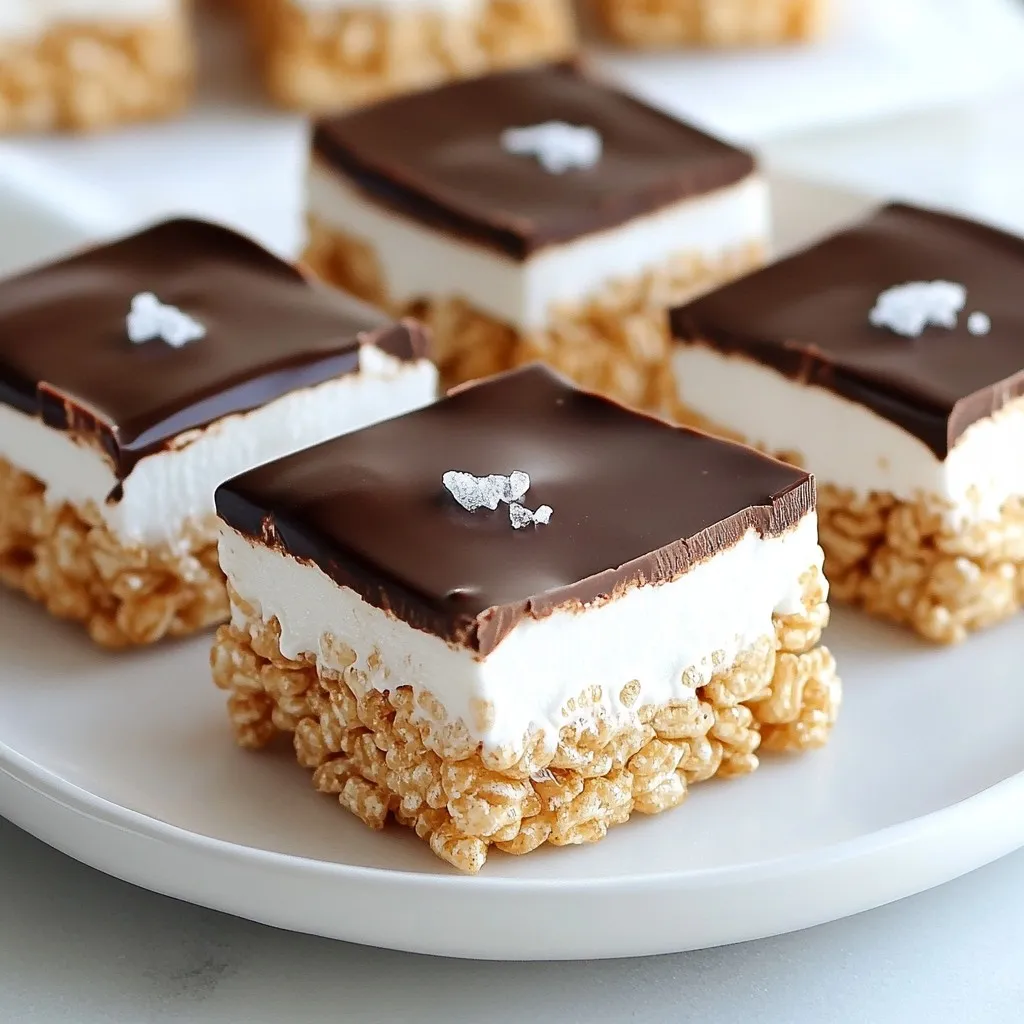 Schokoladengetauchte Rice Krispie Treats leicht gemacht