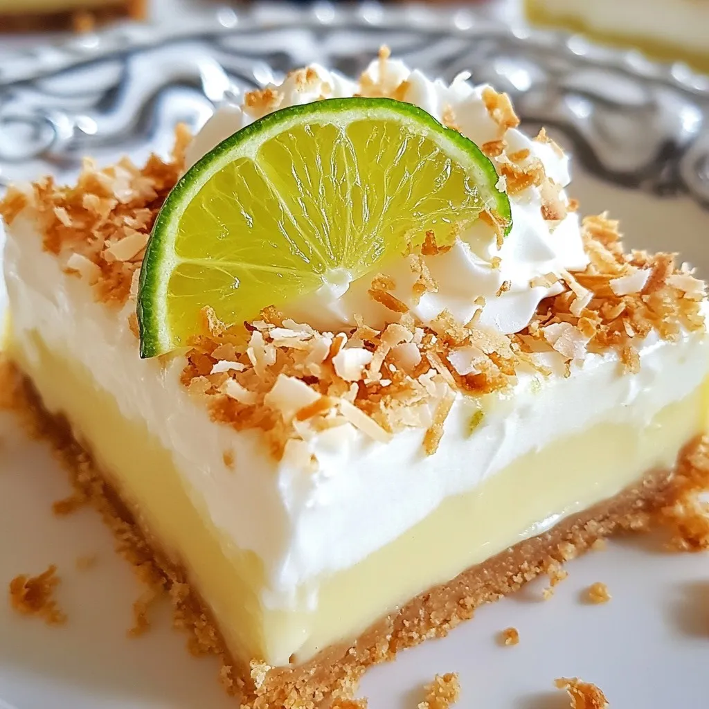 Key Lime Pie Bars Einfach und Erfrischend lecker