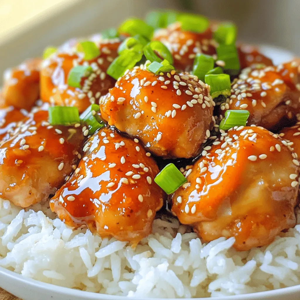 Einfaches Instant Pot Teriyaki Chicken Rezept