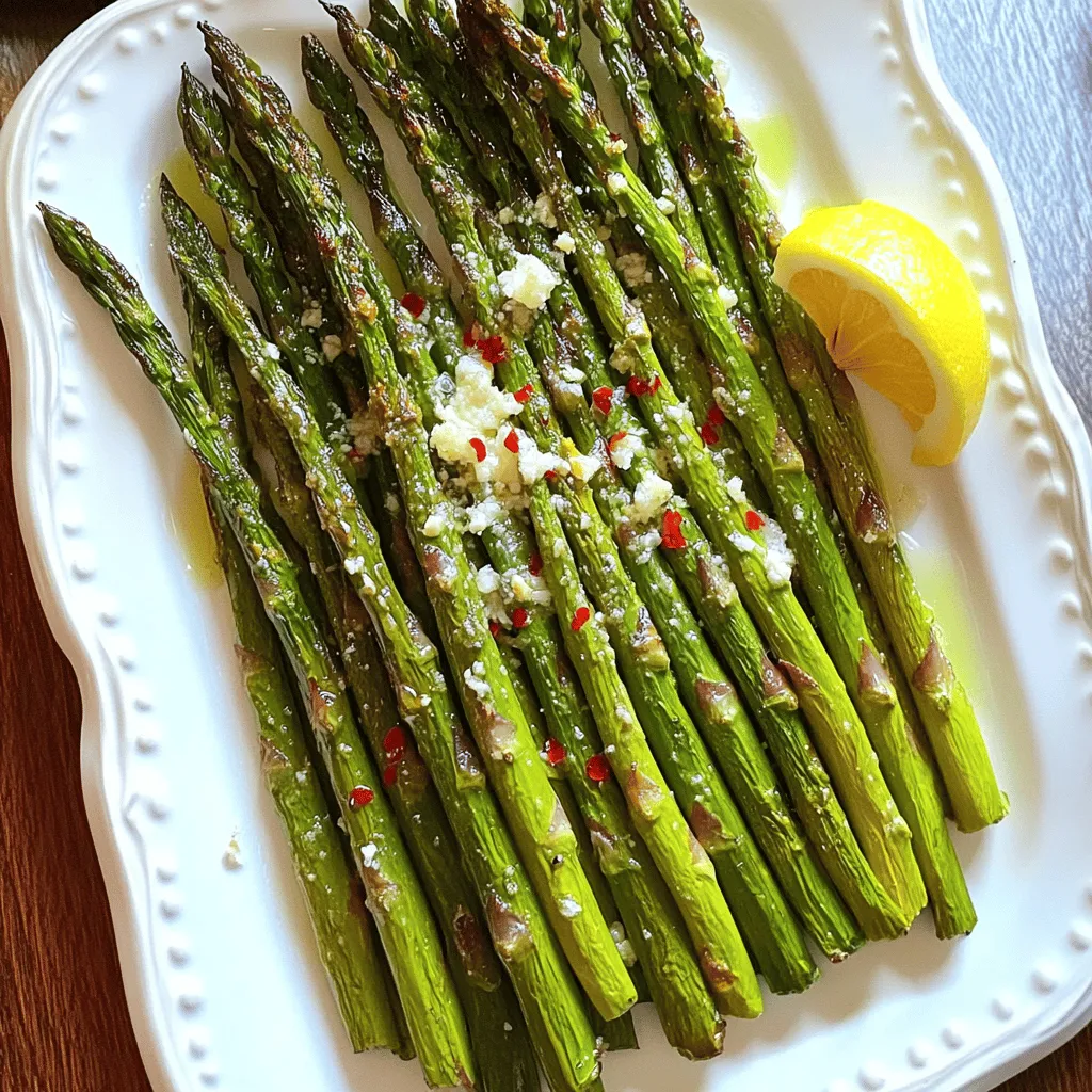 Einfaches Roasted Asparagus Perfekt und Lecker Rezept