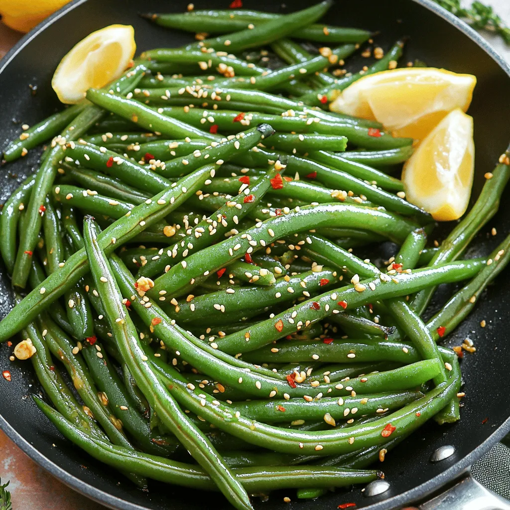 Crispy Garlic Green Beans Einfaches und Knuspriges Rezept