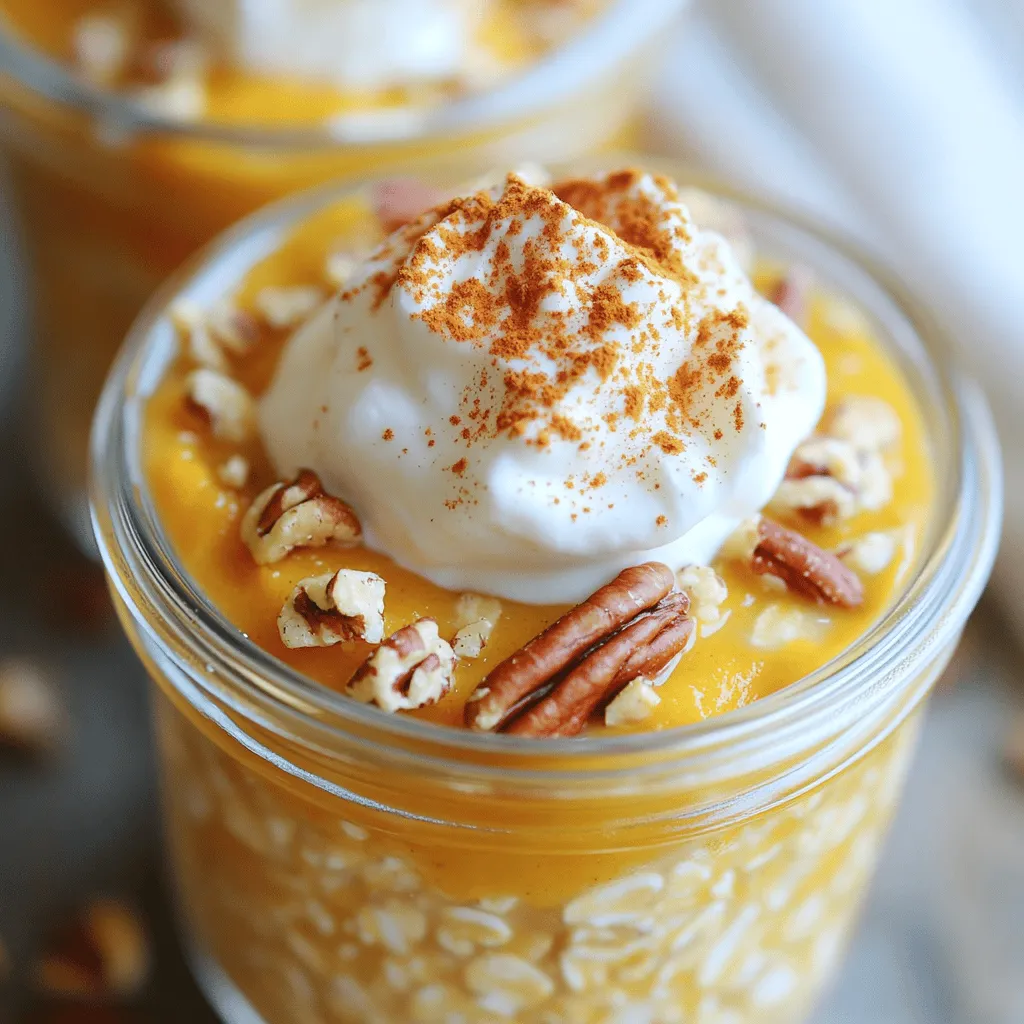 Pumpkin Pie Overnight Oats Einfach und Nahrhaft