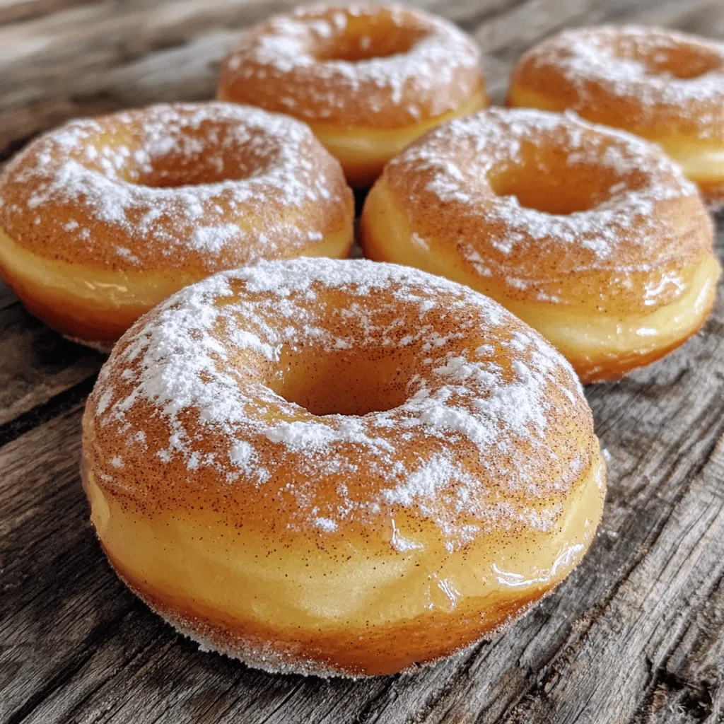 Gewürzte Apfelmost-Donuts Einfach und Lecker Genießen