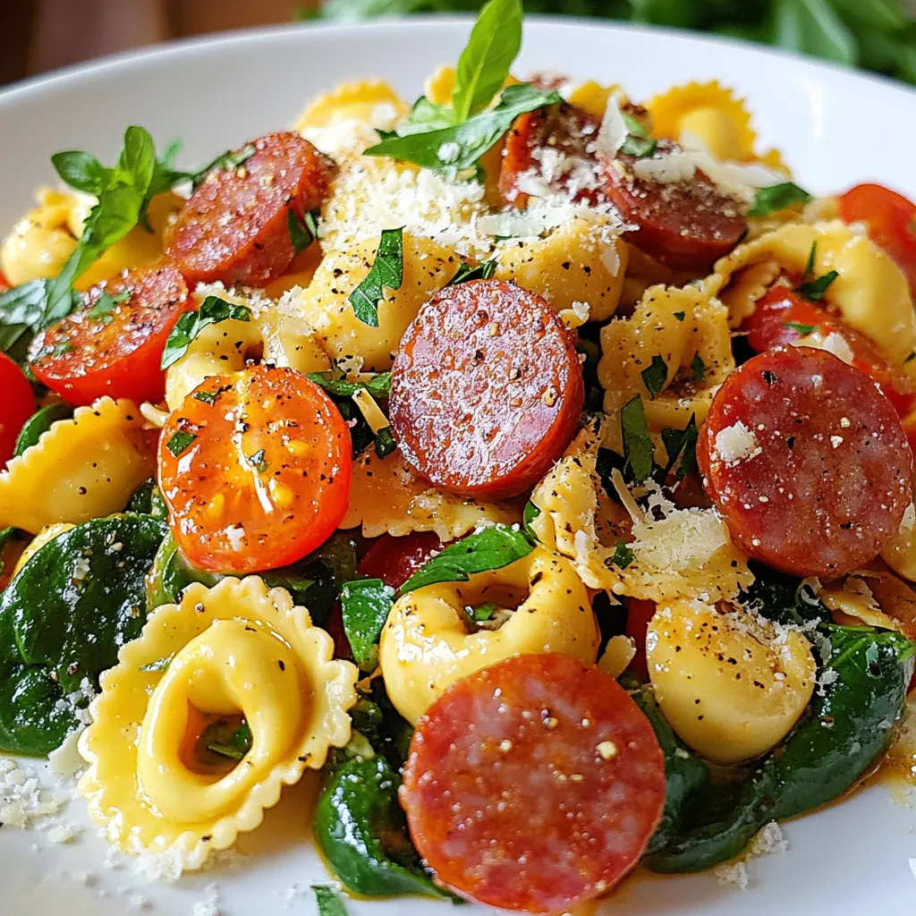 Kielbasa Tortellini Kochen Einfache Schritt-für-Schritt Anleitung