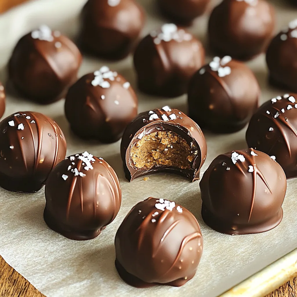 No Bake Cookie Butter Truffles Einfaches Rezept