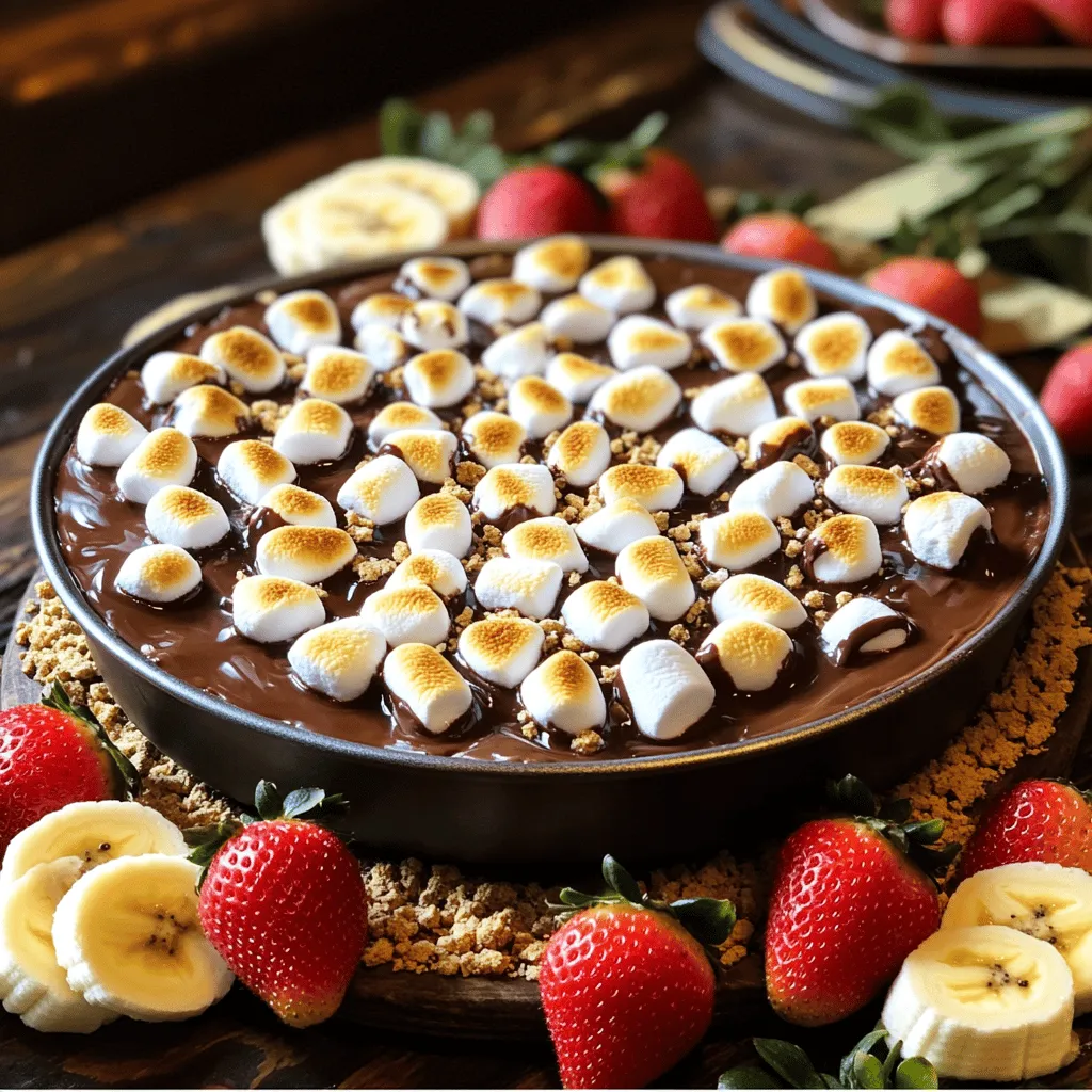 S’mores Dip Skillet Einfaches und Leckeres Rezept