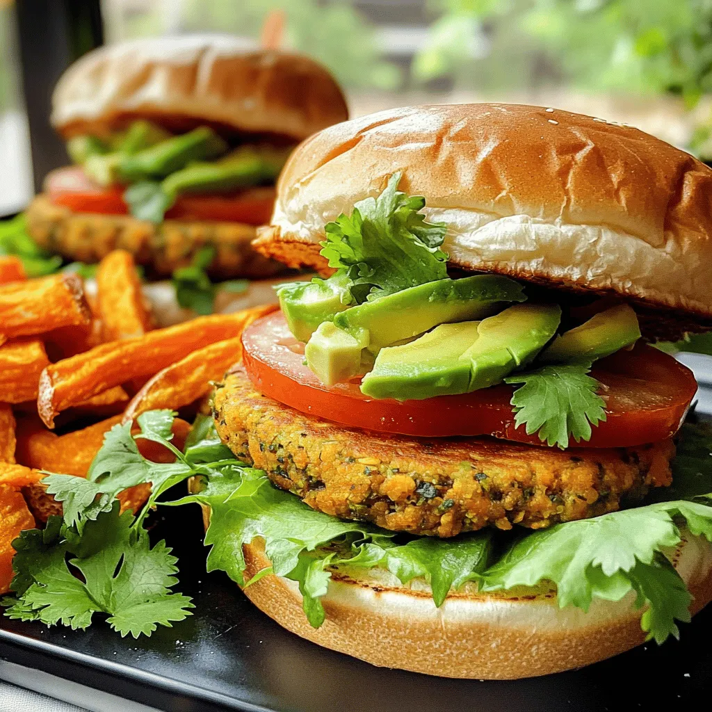 Homemade Veggie Burger Patties Einfacher Genuss