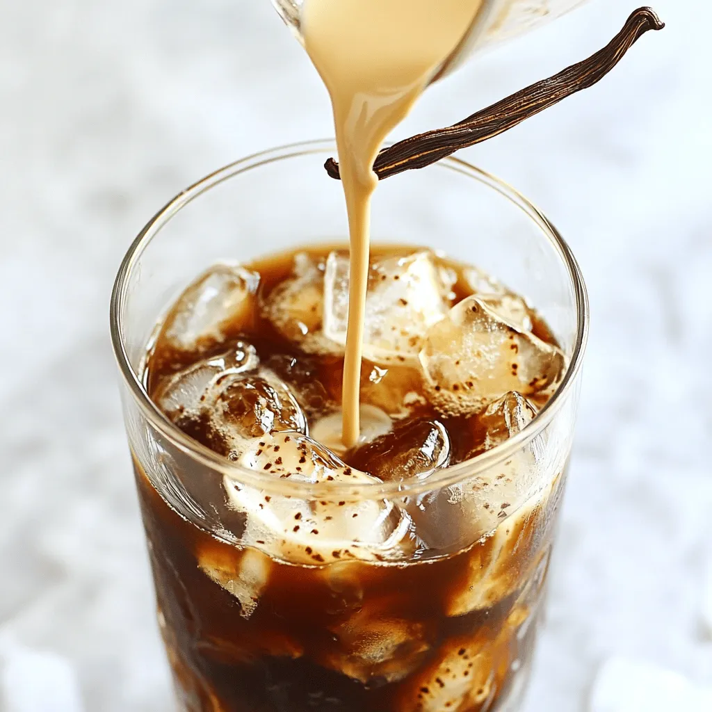 Vanilla Bean Cold Brew Einfach und Erfrischend