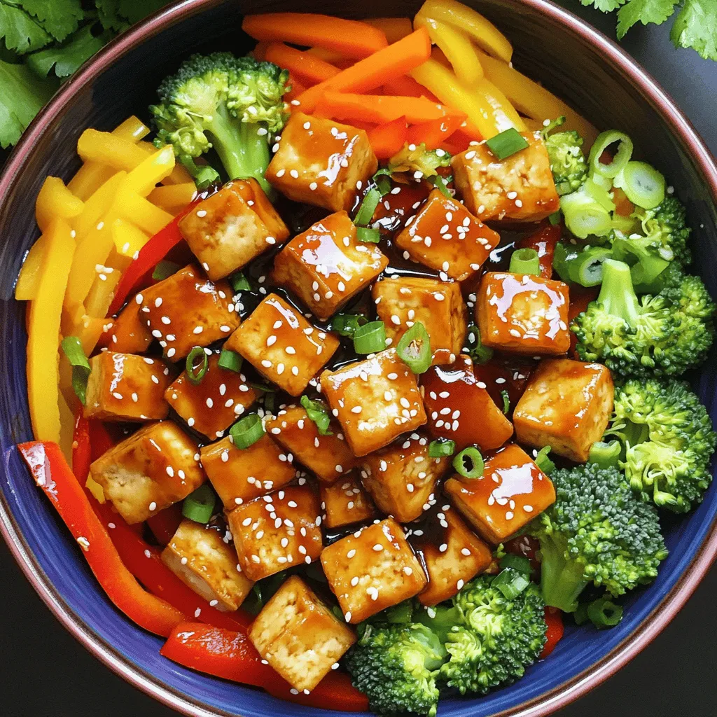 Crispy Tofu Stir-Fry Schnelles und Einfaches Rezept
