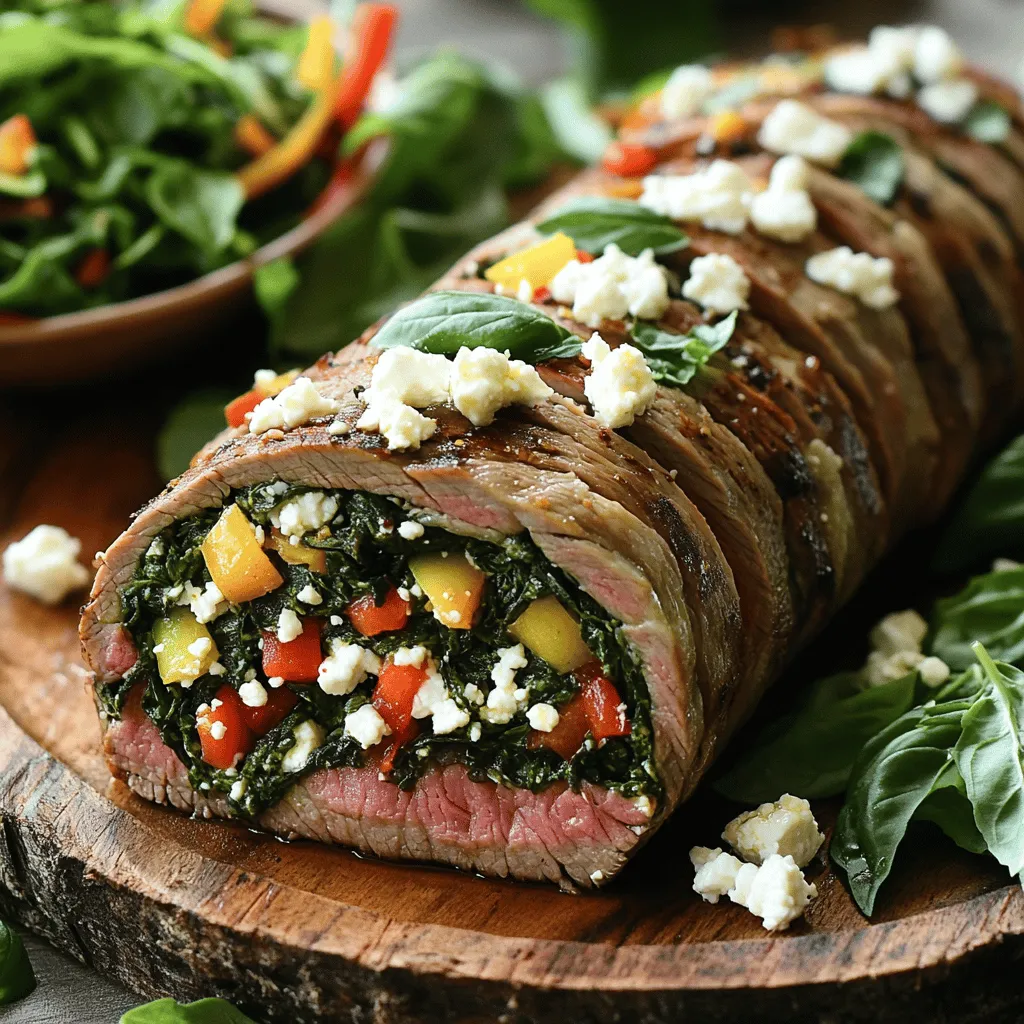 Flank Steak Roulade Einfach und Köstlich Zubereiten