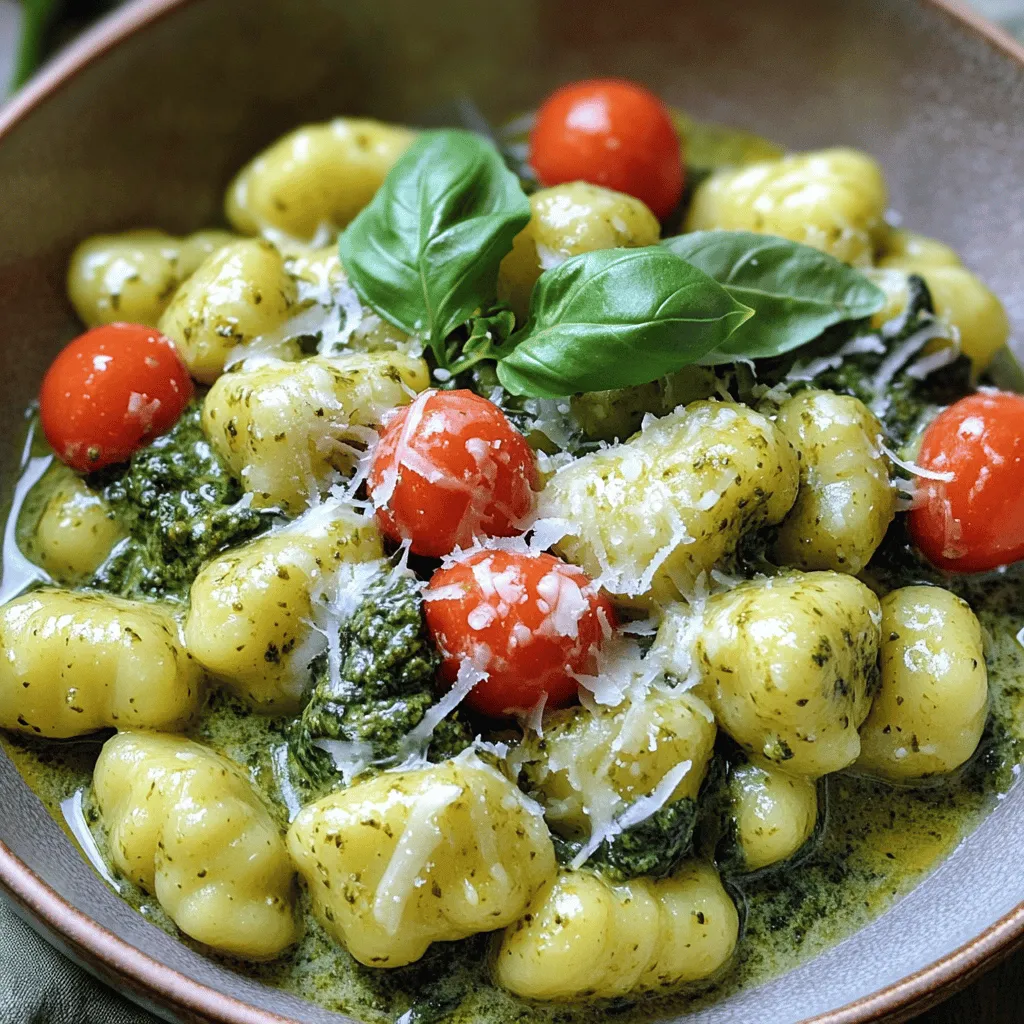 Cremige Pesto Gnocchi Pfanne Schnelle Genusszeit