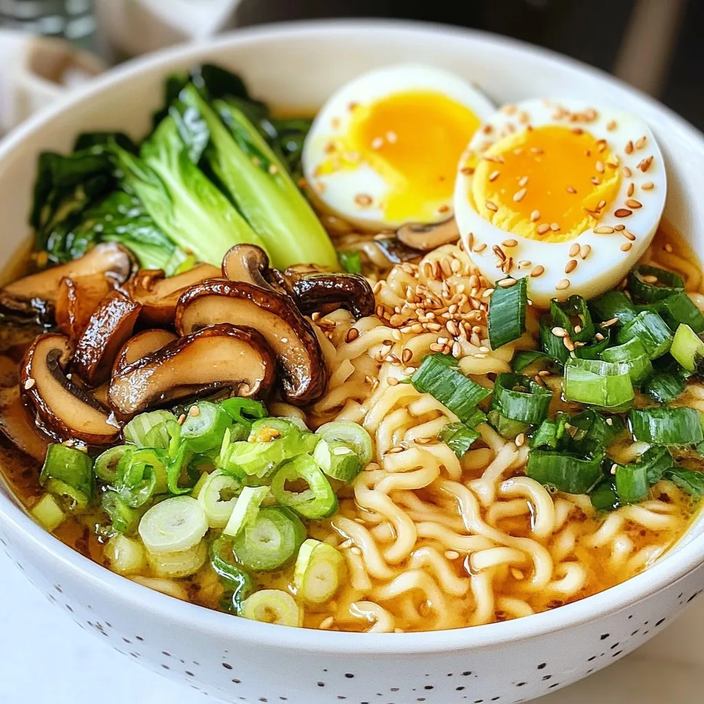Spicy Miso Ramen Bowl Köstlich und Einfach Zubereiten