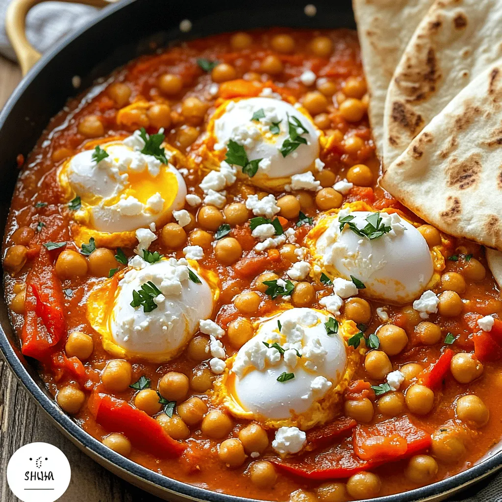 Mediterranean Chickpea Shakshuka Einfach und Lecker