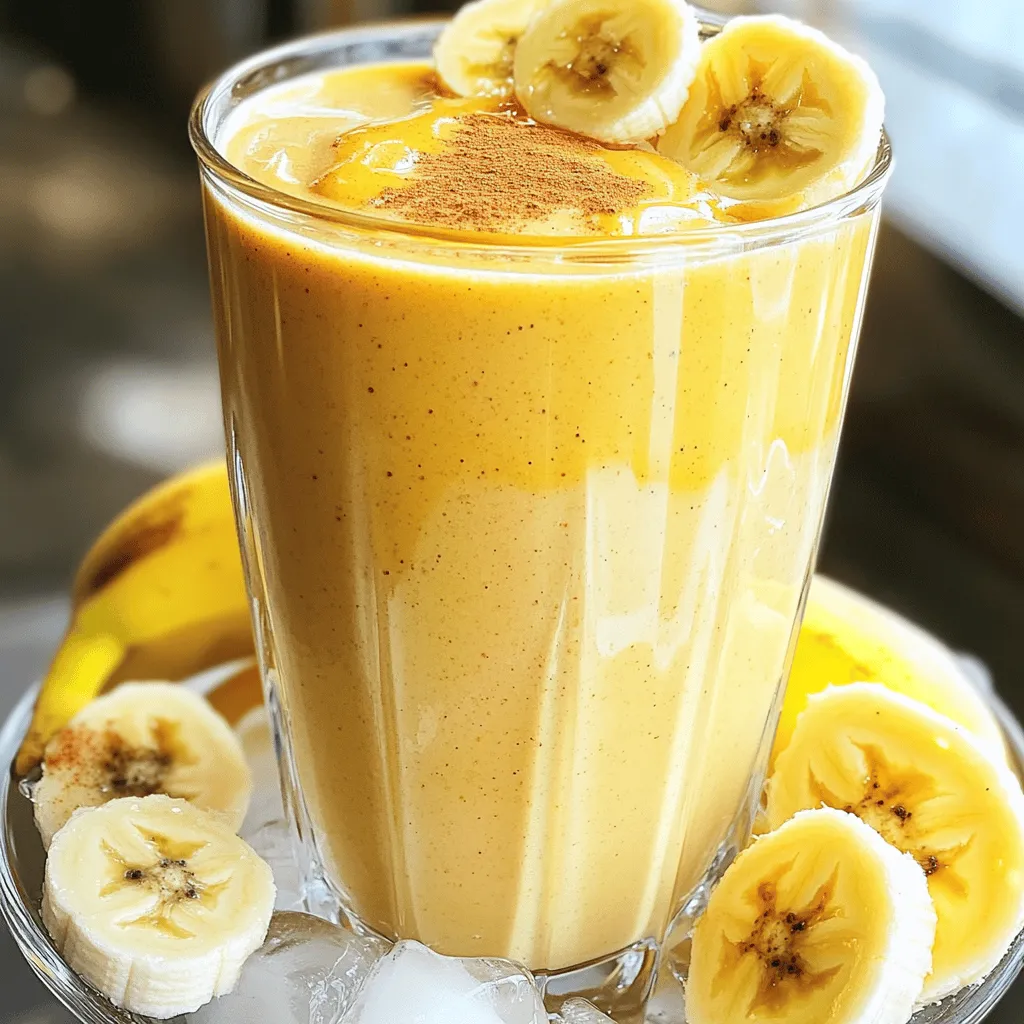 Peanut Butter Banana Protein Shake Einfach und Lecker