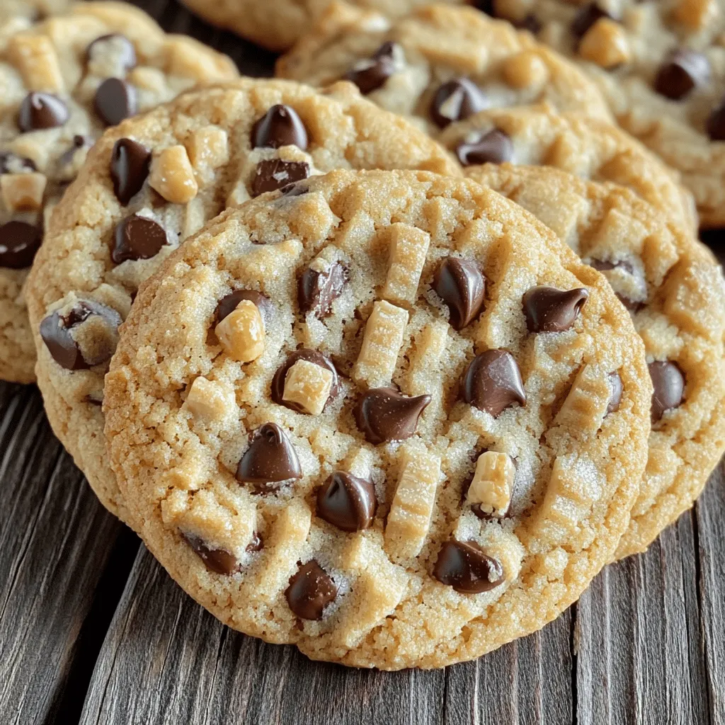 Erdnussbutter Schokoladenkekse Einfaches Rezept