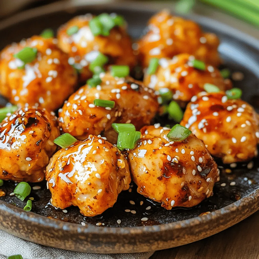 Air Fryer Spicy Honey Garlic Chicken Bites Einfach Lecker
