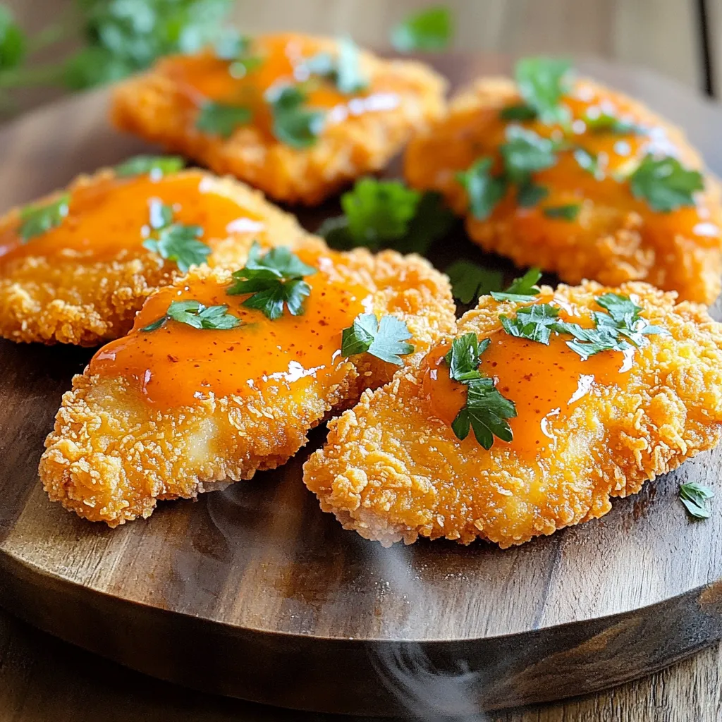 Air Fryer Buffalo Chicken Tenders Knusprig und Lecker