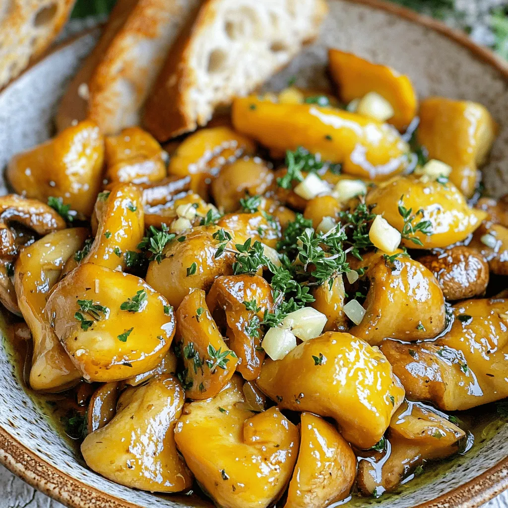 Die Zubereitung von Knoblauchpilzen ist einfach und macht Spaß. Ich liebe es, mit verschiedenen Rezepten zu experimentieren. Ein beliebtes Rezept ist das 15-Minuten Knoblauchbutter-Pilze Rezept. Es ist schnell und lecker.