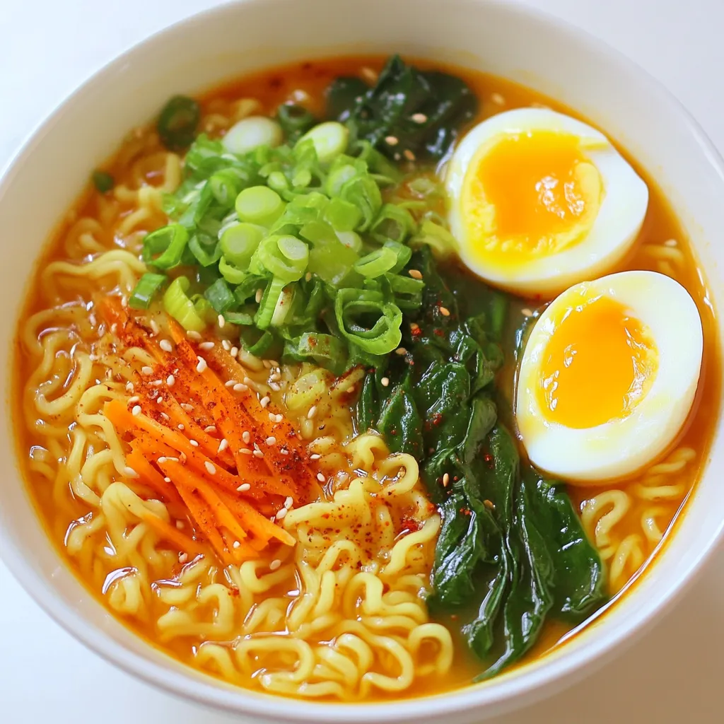 Minute Garlic Chili Ramen Schnelle und würzige Mahlzeit