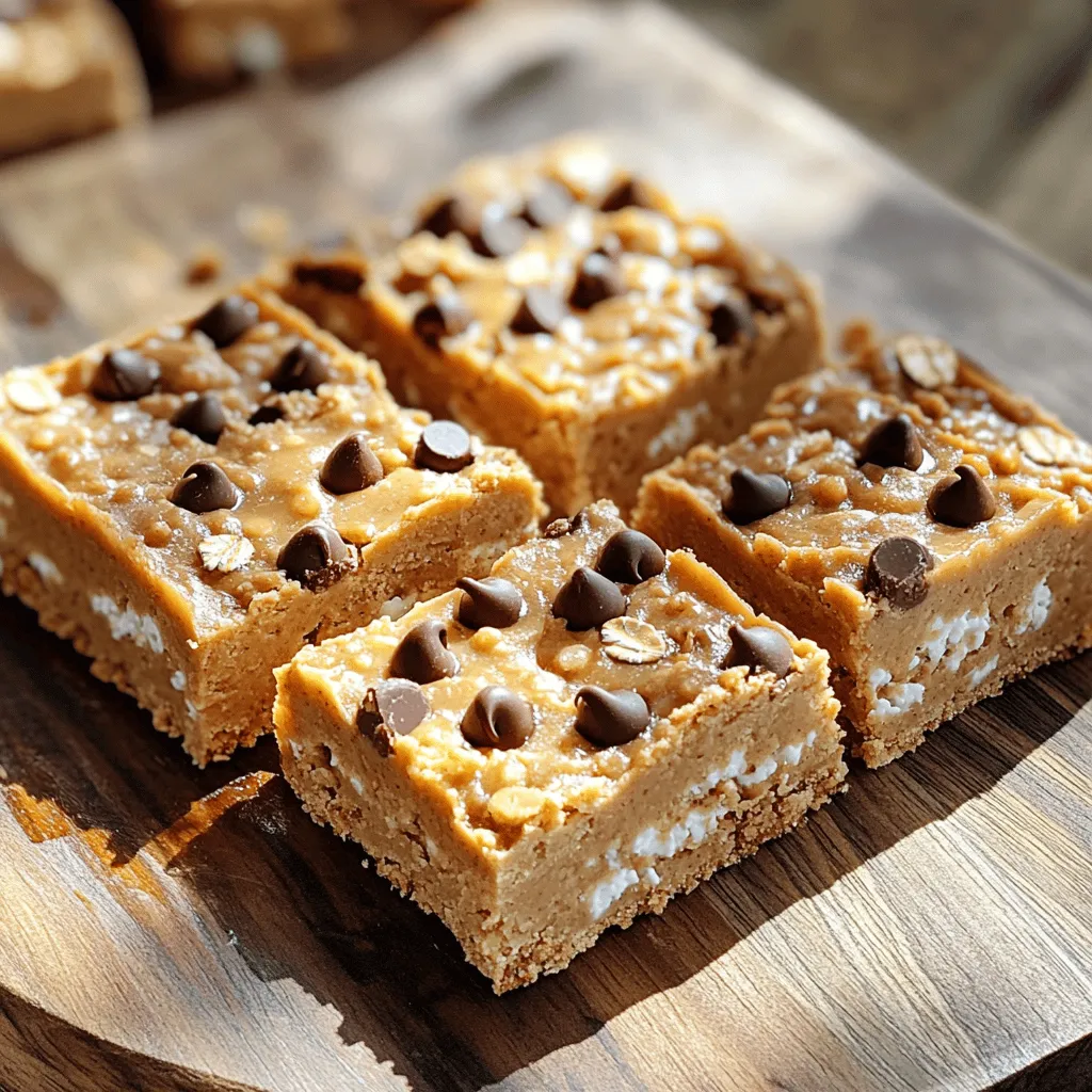 Köstliche Cottage Cheese Cookie Dough Bars Rezept