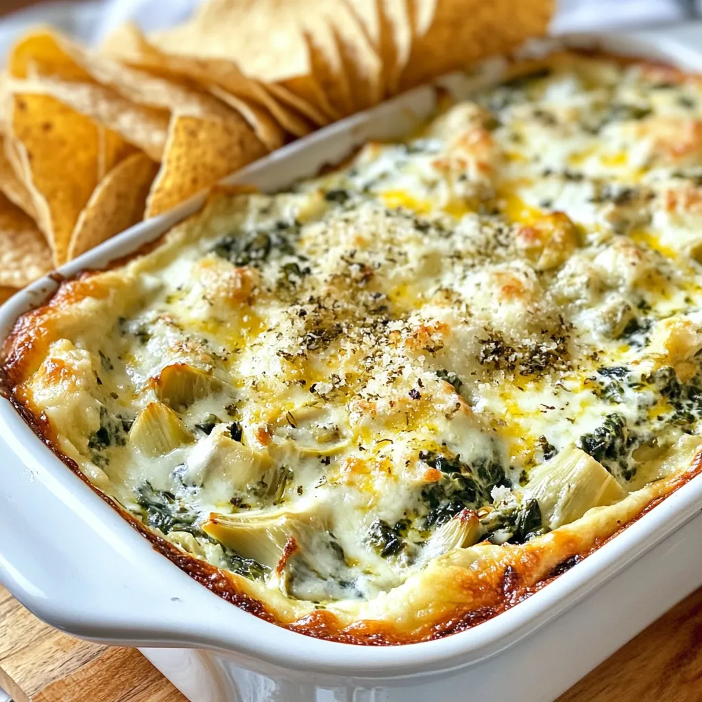 Creme Spinach Artichoke Dip Einfache und Leckere Variante