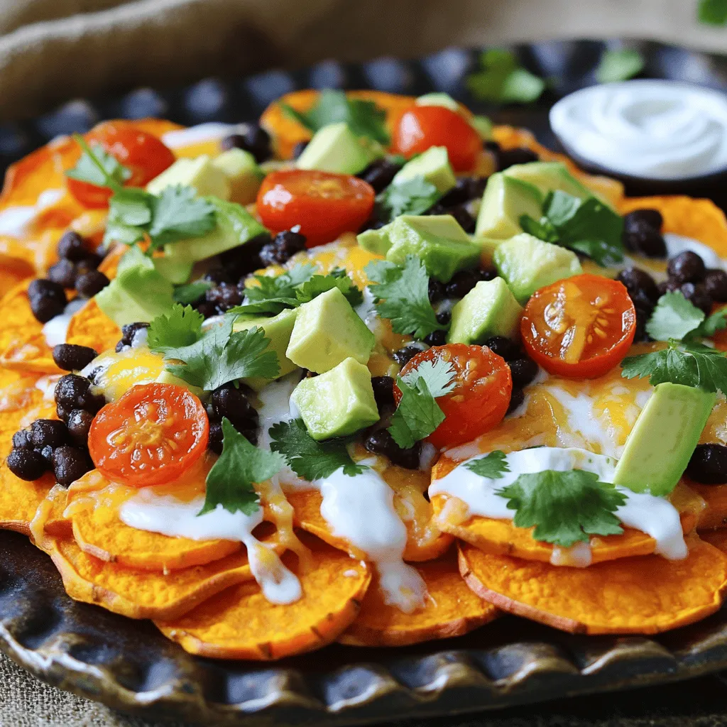 Baked Sweet Potato Nachos Lecker und Einfache Zubereitung