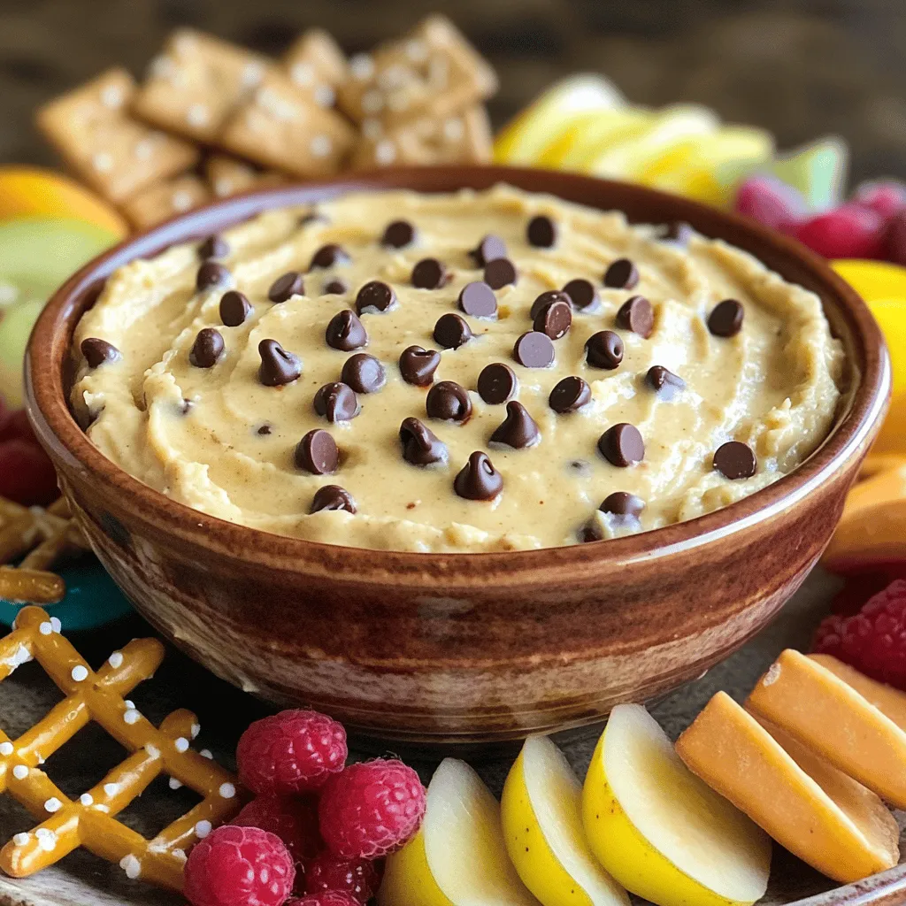 Schmackhafter Chocolate Chip Cookie Dough Dip Rezept