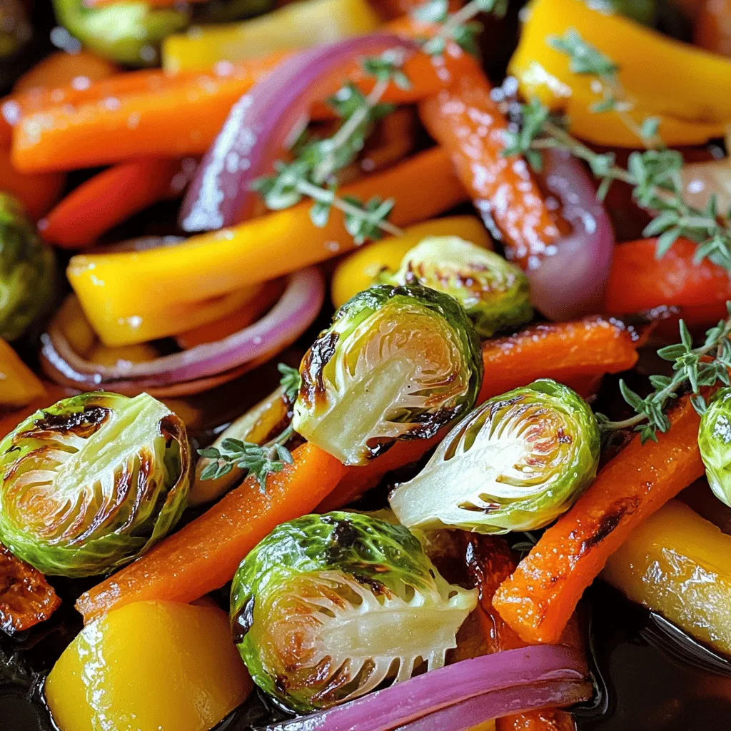 Balsamic Glazed Roasted Vegetables Lieblingsgericht