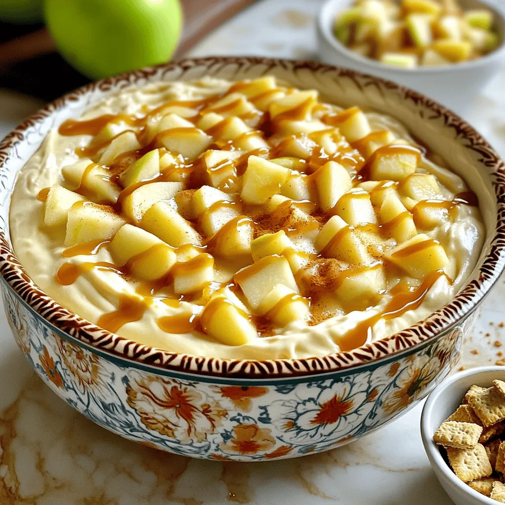 Karamell-Apfel-Cheesecake-Dip Slow Cooker Genuss