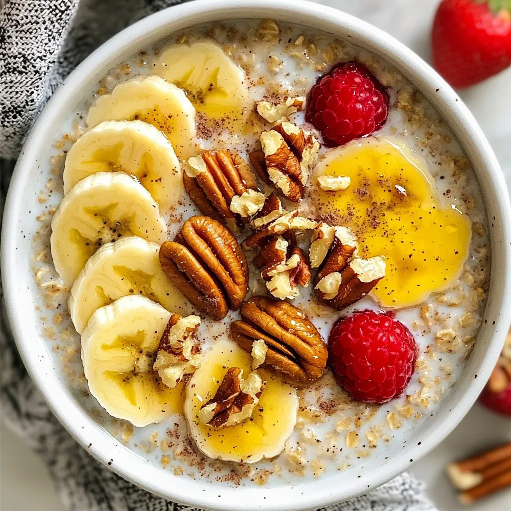 Maple Pecan Overnight Oats Schnelle und gesunde Idee