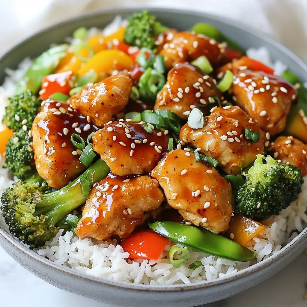 One-Pan Teriyaki Chicken &#038; Veggies Schnelle Mahlzeit