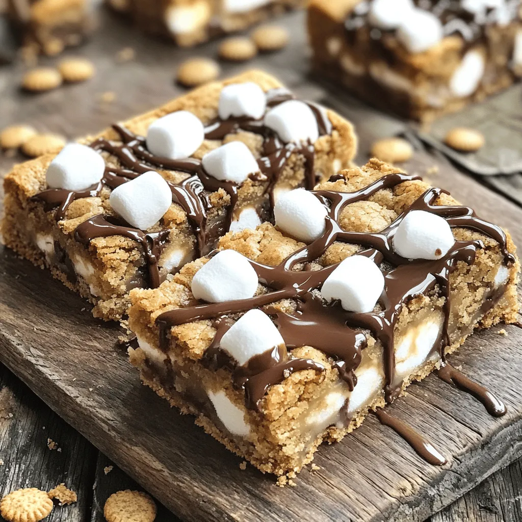 S&#8217;mores Cookie Bars Einfacher und Leckerer Genuss