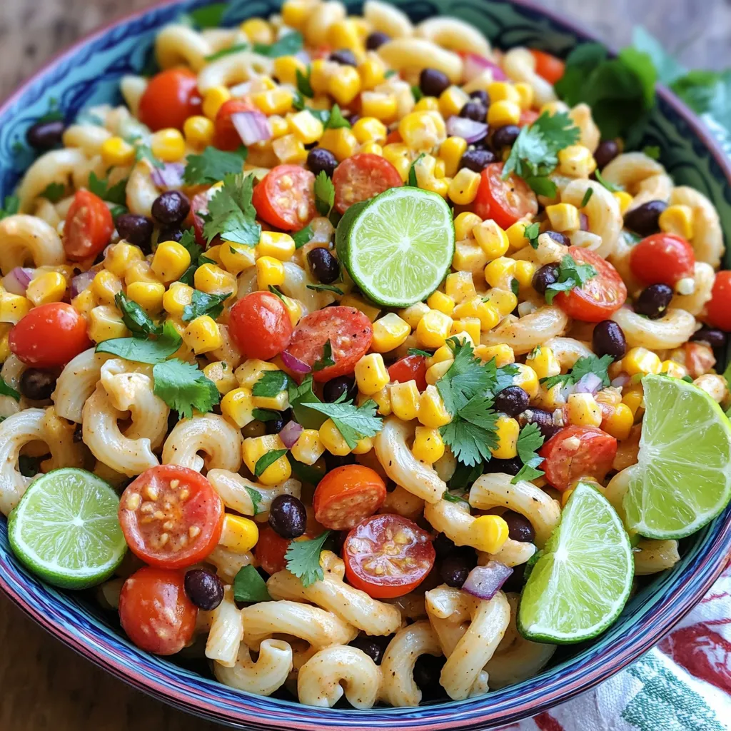 Cowboy Pasta Salad Schnelle und schmackhafte Idee