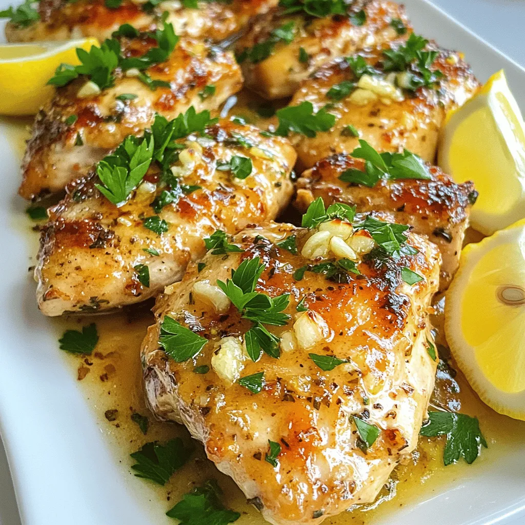 Knoblauchbutter-Hühnchen saftig und schmackhaft zubereiten