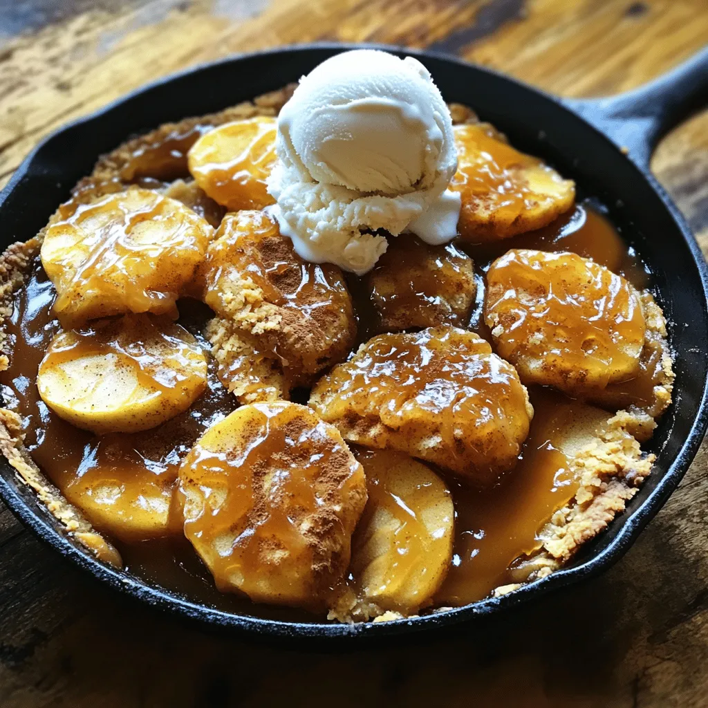 Wärmender Karamell-Apfel-Schmarren Einfaches Rezept