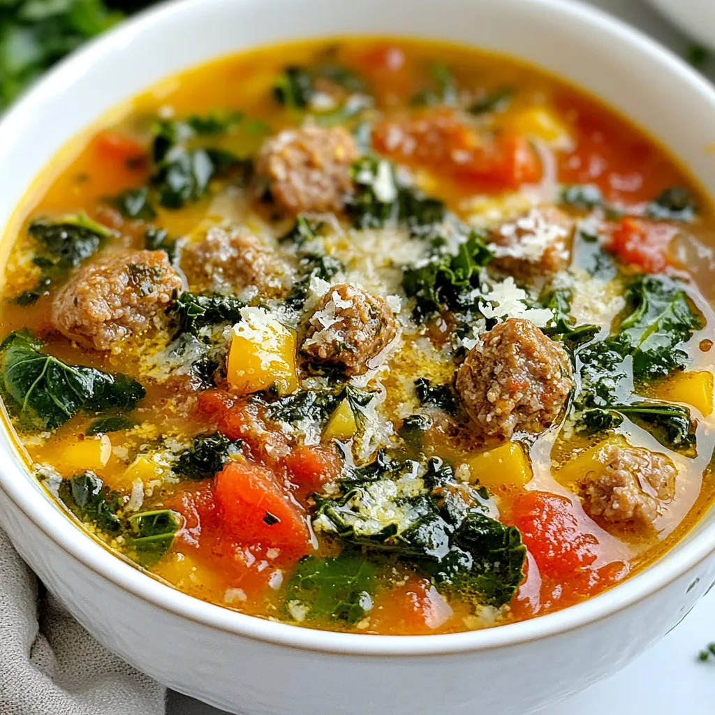 Keto Tuscan Soup Herzhaft und Einfach Genießen