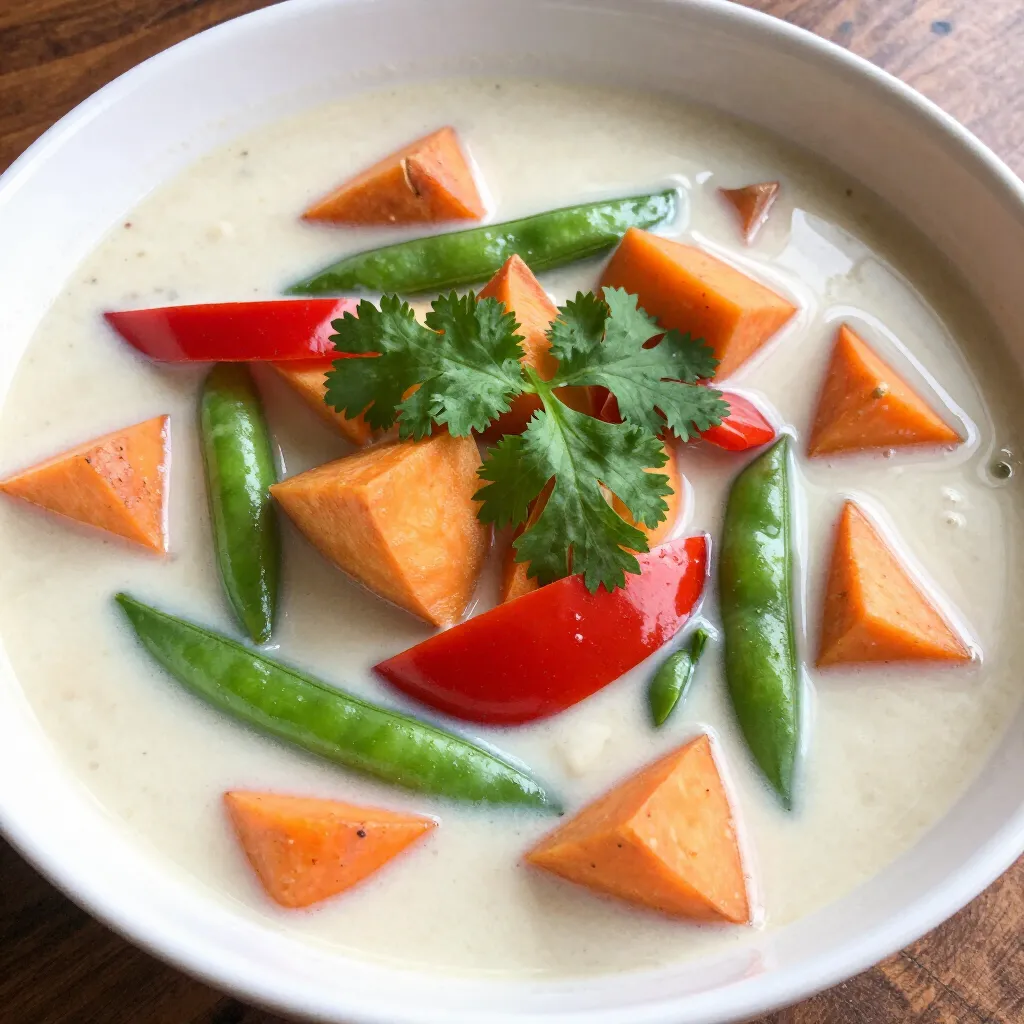 Thai Coconut Curry Soup Schnelle und einfache Rezeptideen