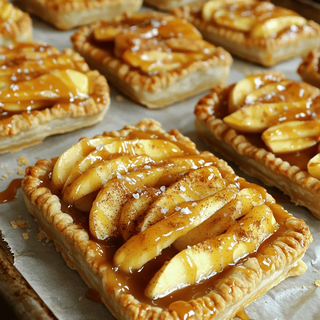 Einfache Karamell-Apfel-Pies Schnelles und leckeres Rezept