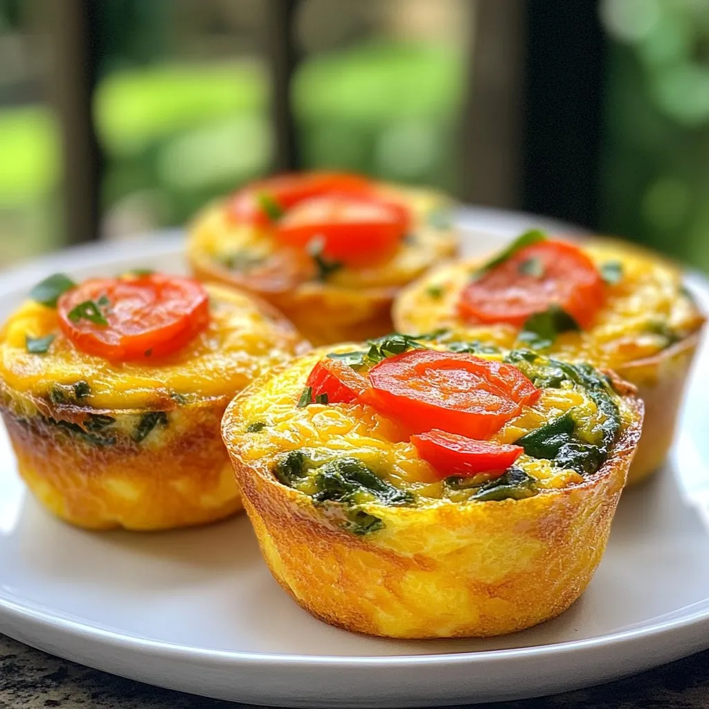Veggie Packed Egg Muffins für gesunde Ernährung