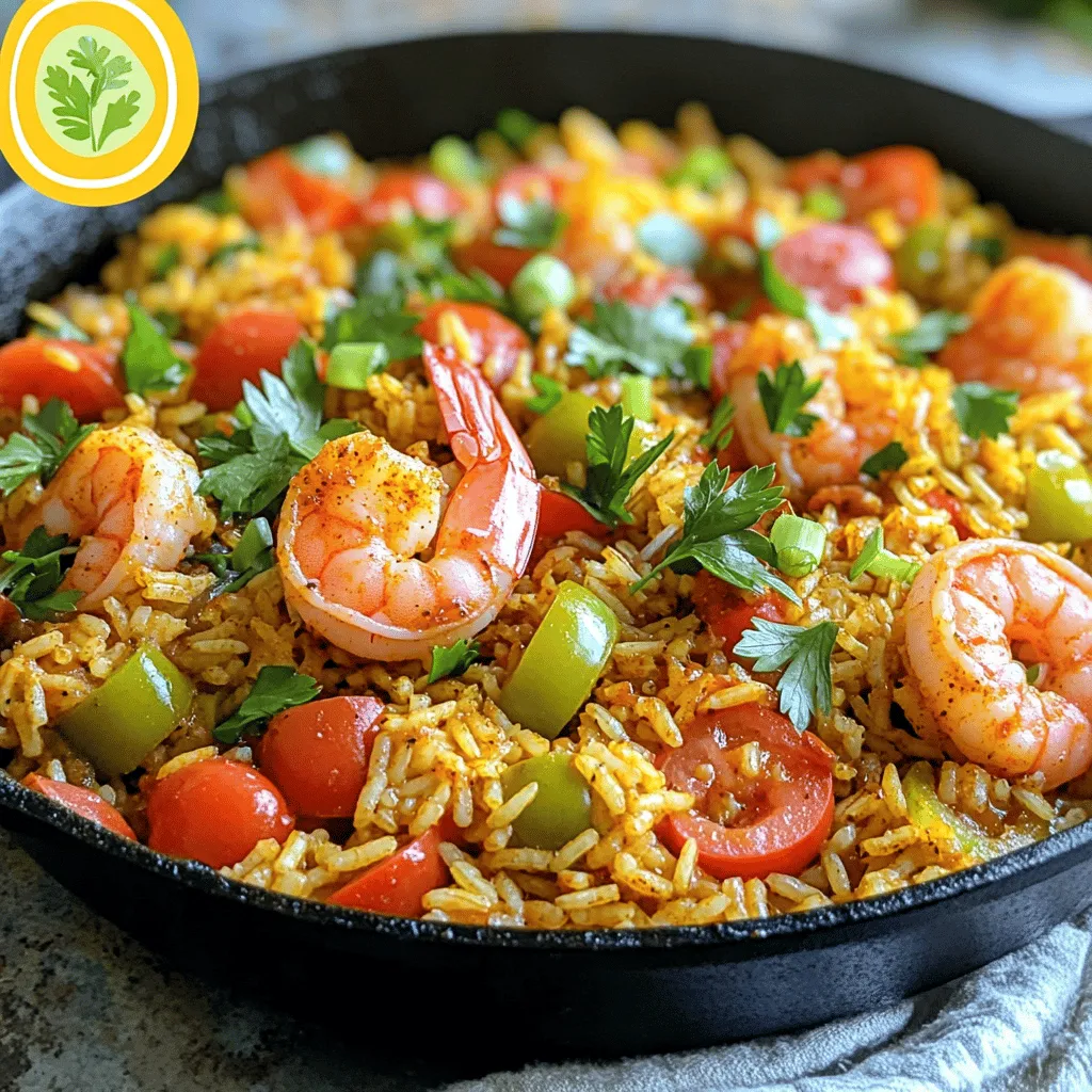 Cajun Shrimp and Rice Skillet Schnell und Einfach Rezept