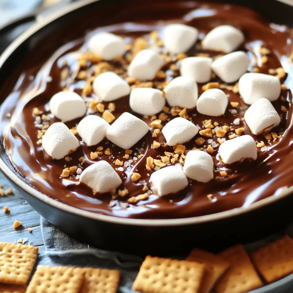 S&#8217;mores Dip einfach und köstlich zubereiten