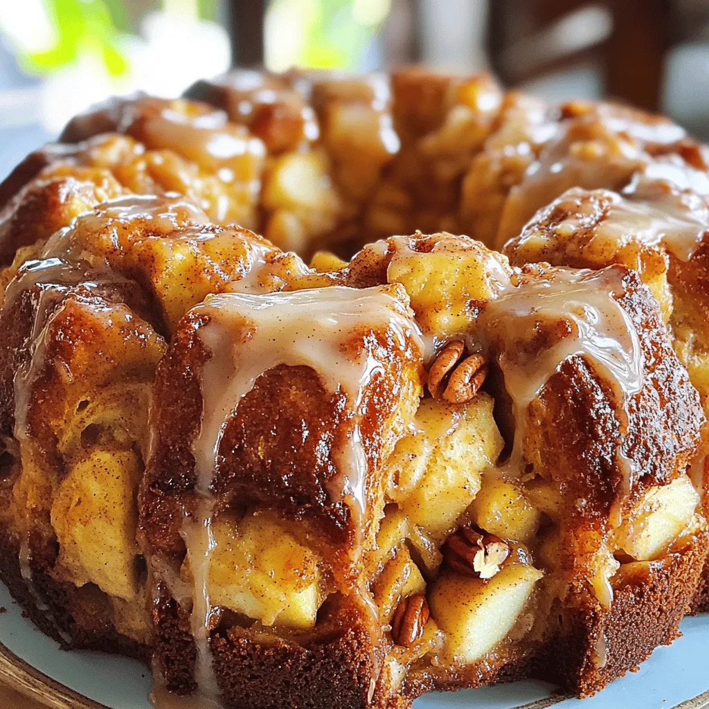 Cinnamon Apple Monkey Bread Genuss für jeden Anlass