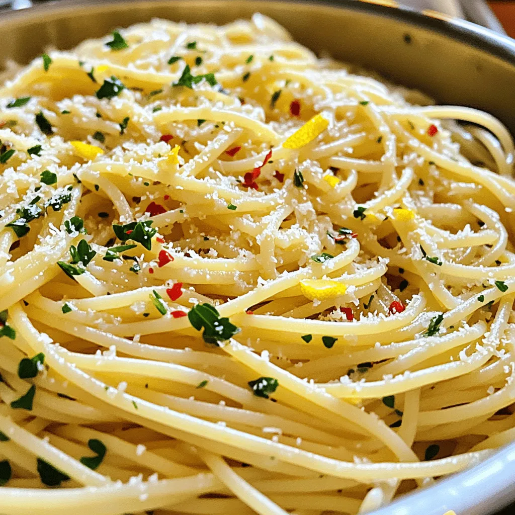 Spaghetti Aglio e Olio Köstlich und Einfach Zubereiten
