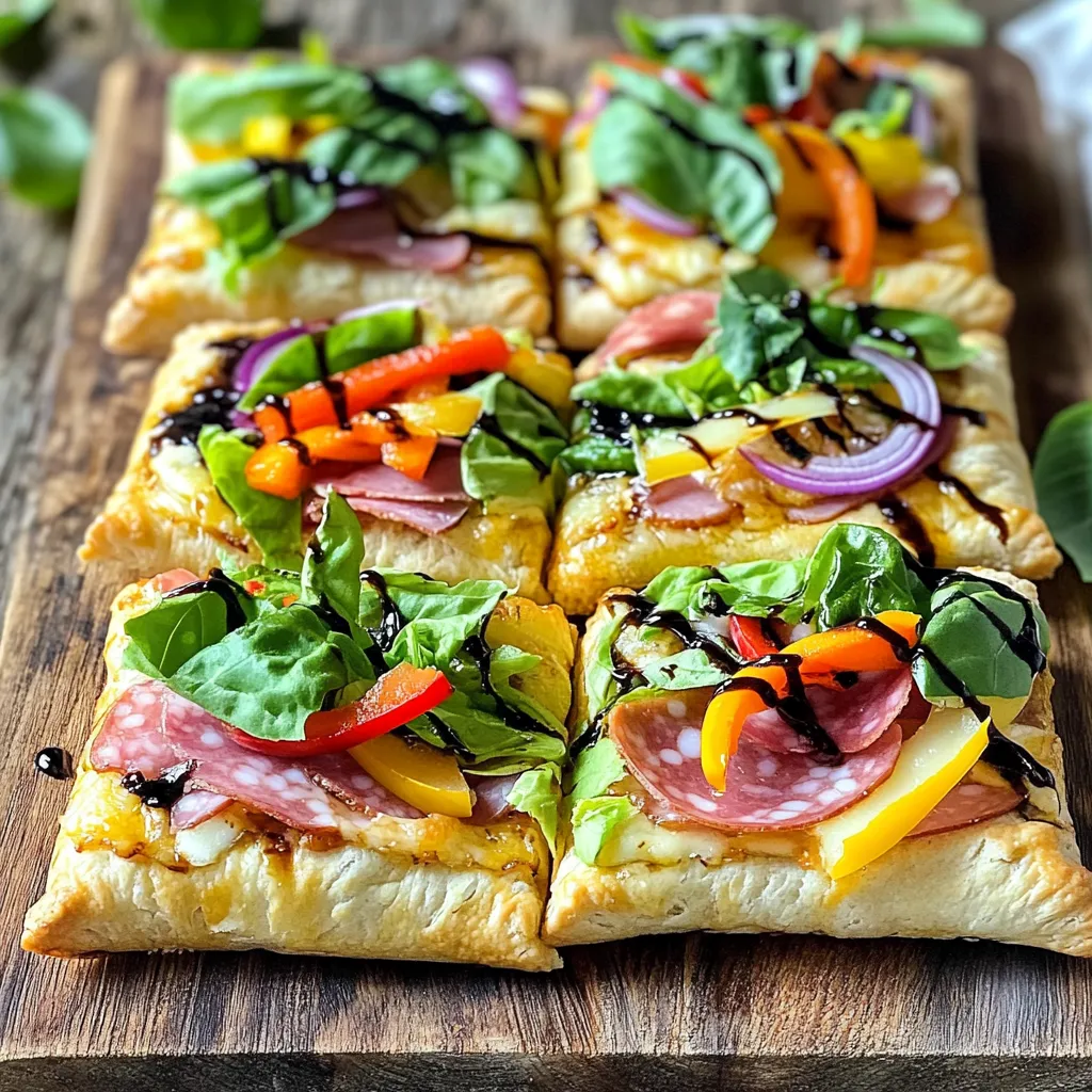 Italienische Sub-Quadrate Lecker und Einfache Zubereitung