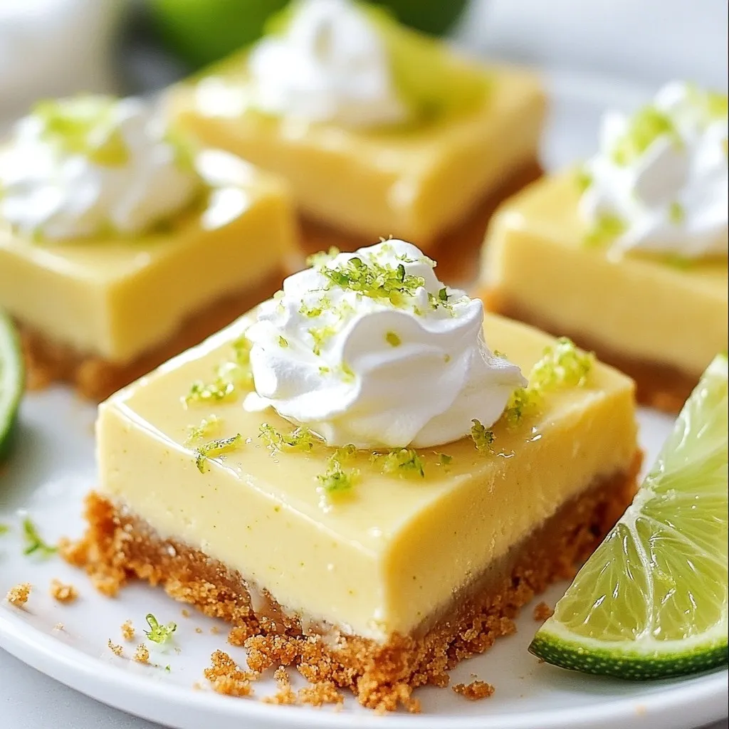 Key Lime Pie Bars Lecker und Einfach Zubereiten