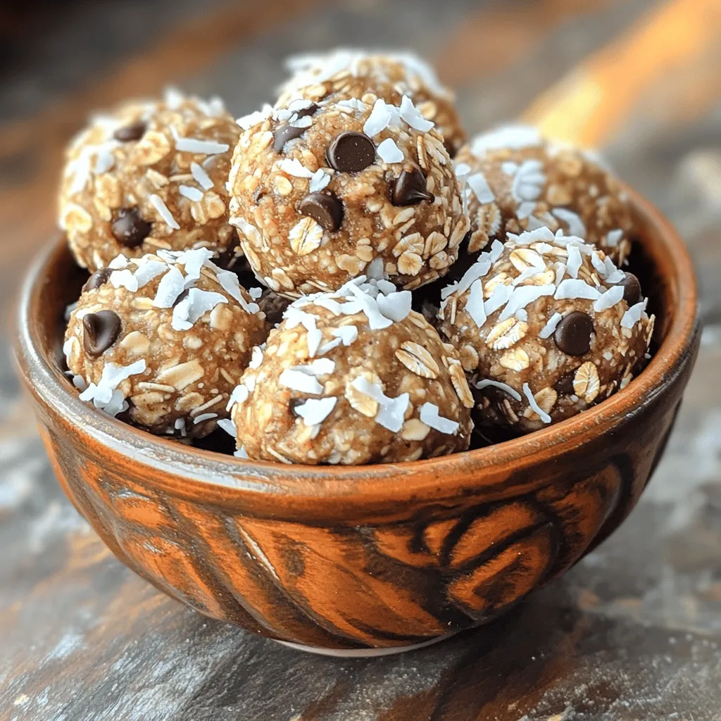 Almond Joy Energy Bites Energiegeladene Snacks