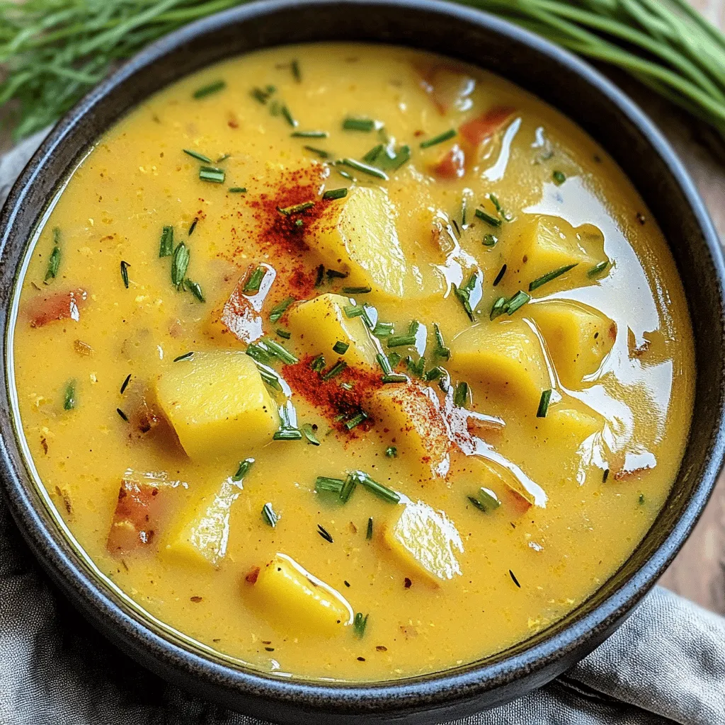 Cajun Kartoffelsuppe ist einfach und lecker. Die Hauptzutaten sind leicht zu finden. Du brauchst sechs große Kartoffeln, eine Zwiebel, zwei Stangen Sellerie und eine rote Paprika. Vergiss den Knoblauch nicht, der macht die Suppe aromatisch.