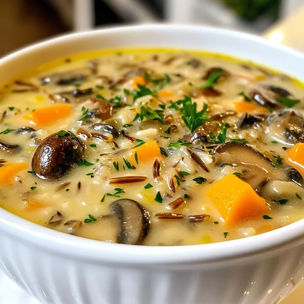 Wild Rice Soup nahrhafte und einfache Rezeptideen