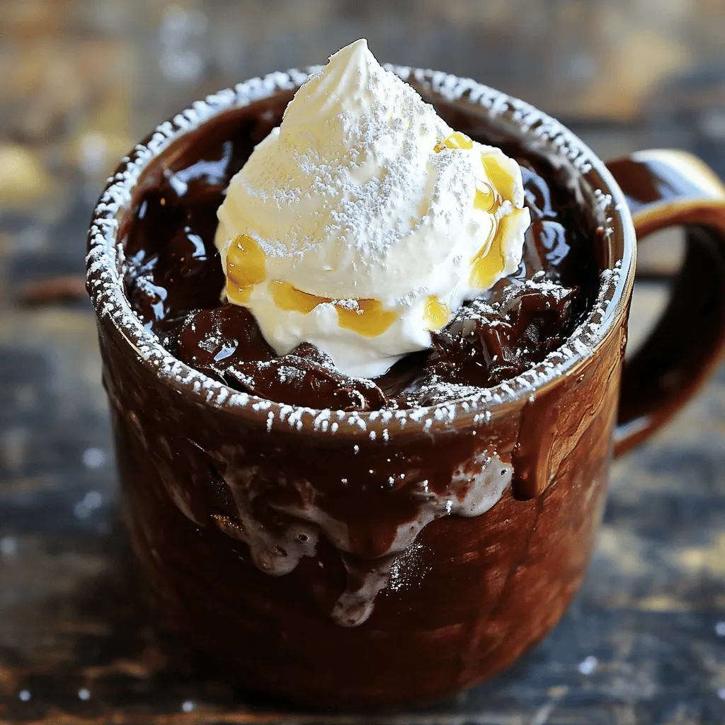 Cottage Cheese Chocolate Mug Cake Einfach und Lecker