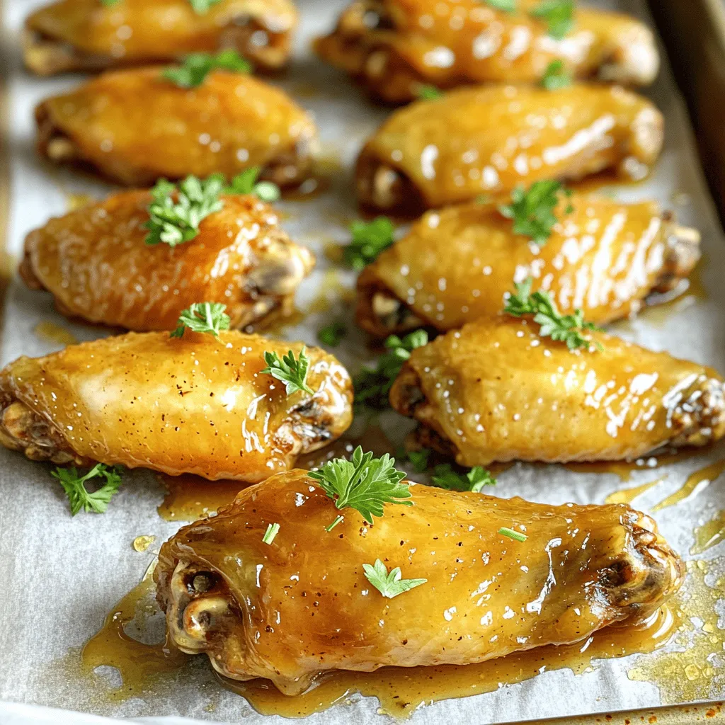 Honig-Senf-Hähnchenflügel köstlich und einfach zubereiten